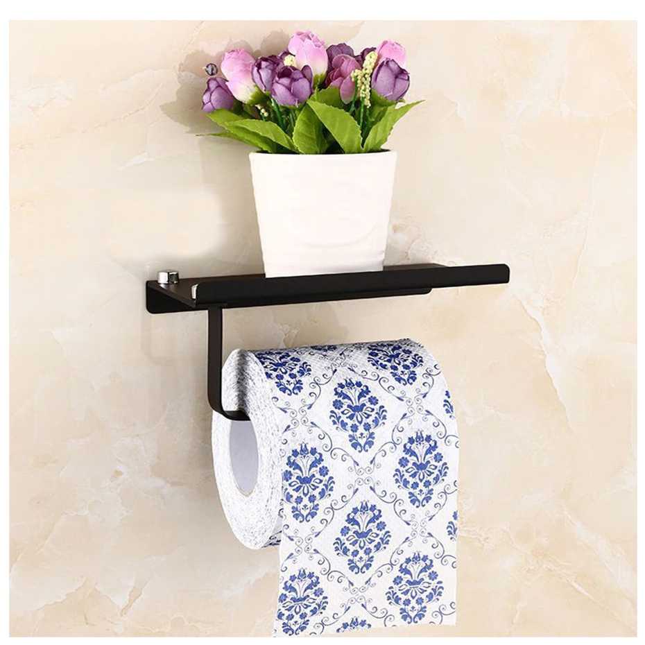 TD-DA HOUSEEN Gantungan Tempat Tisu Toilet Stainless Steel - H226