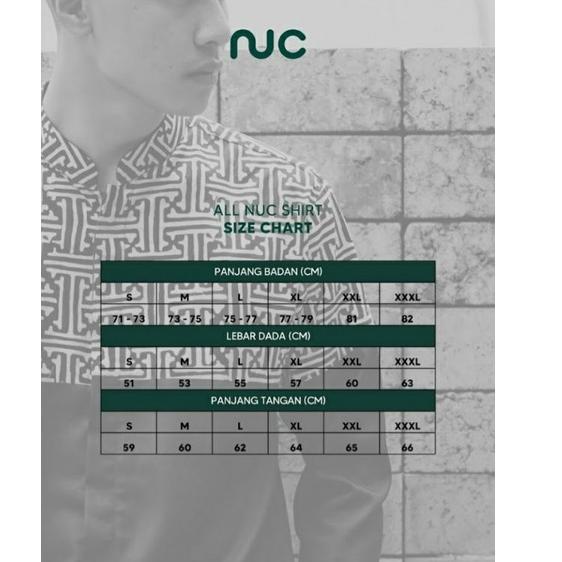 Terbaik.. NUC.ID Kemeja Pria - Kemas Series