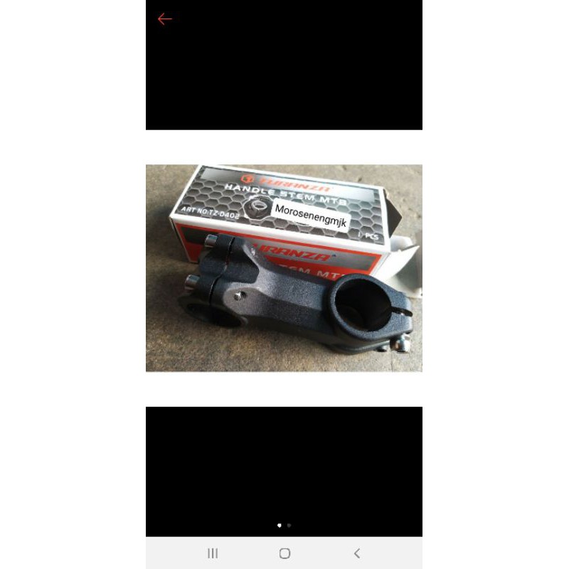 Steam MTB Turanza model Baru