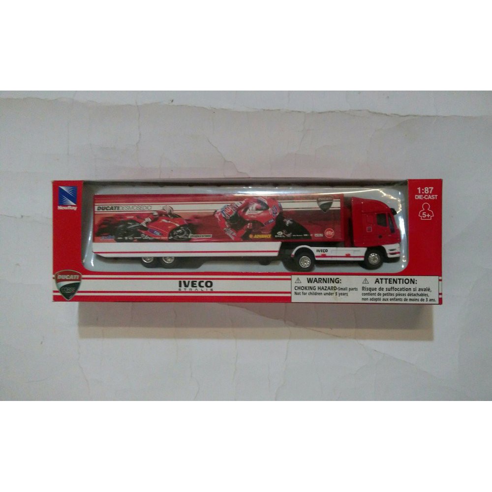 [Stok Ready] DIECAST TRUCK IVECO TEAM DUCATI SKALA 87 terlaris
