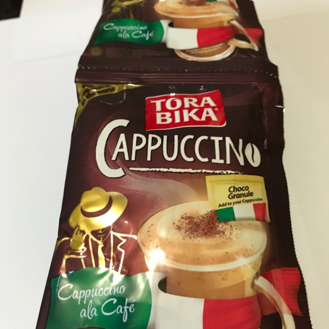 

KOPI TORABIKA CAPPUCCINO 1 RENCENG 10 SACHET PCS 25 gr 25gr - Tora Bika Capucino Cappucino Saset