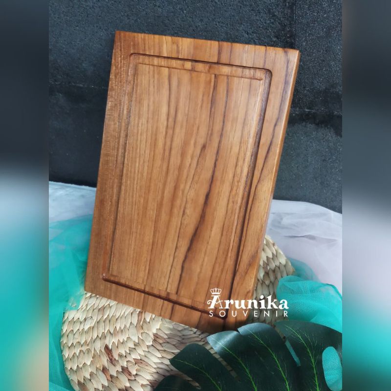 talenan kayu kecil,talenan kue, talenan kayu jati 20x30cm,talenan