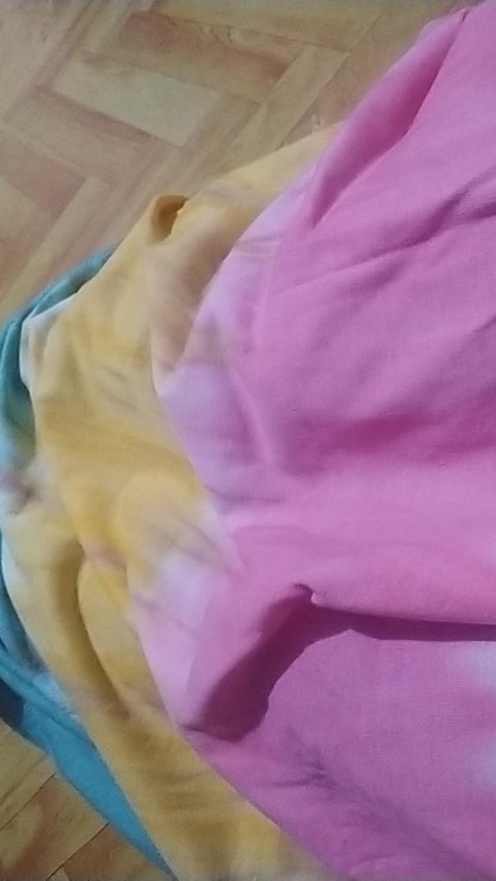 Amalagrosir - (cod) Gamis Rainbow Tiedie #3 | Long Dress Busui / Gamis Pelangi Batik
