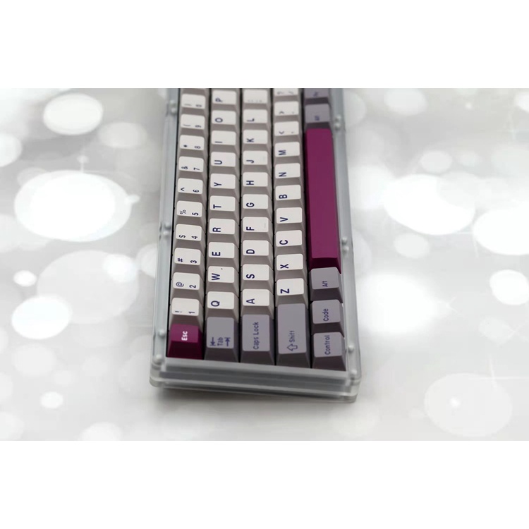 Keycaps 173 Tombol Tembakan Ganda DMG Untuk Keyboard Gaming Mekanikal GMMK Pro FEKER IK75