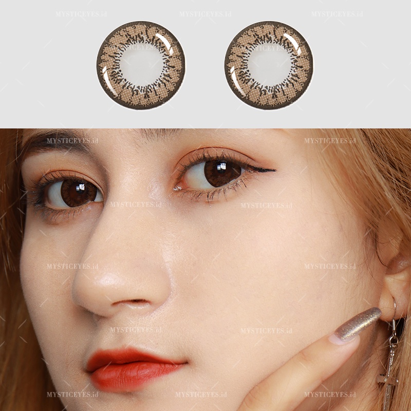 [✅COD] MYSTICEYES SOFTLENS THE CLOCK LENSA KONTAK 14.5 MM MINUS -5.00 S/D -7.00