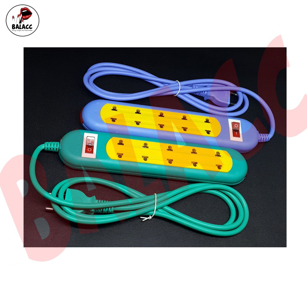 Stop Kontak 5 Lubang 1.5 Meter Canare / Colokan Listrik 5L 1.5m / Terminal Stopkontak Canare 5 lubang
