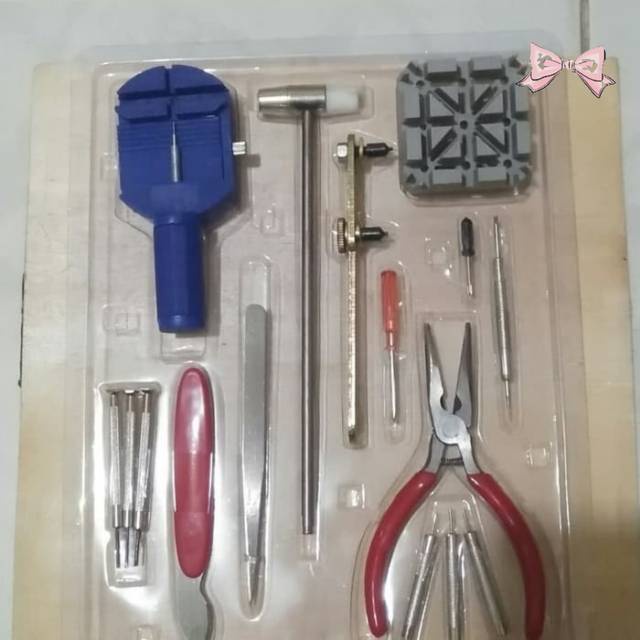 TOOLS SET WATCH TALI JAM TANGAN ALAT SERVIS PEMOTONG RANTAI TALI JAM TANGAN