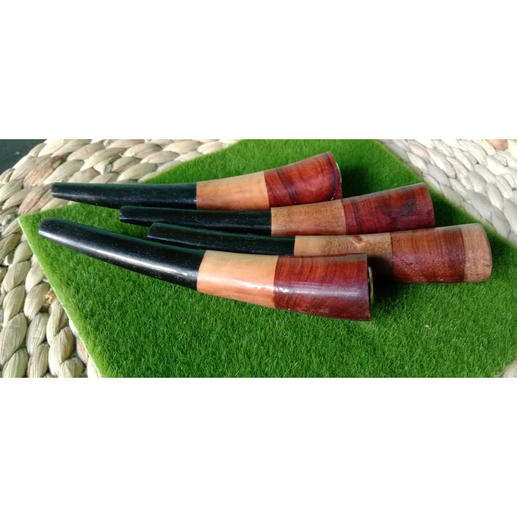 Pipa cangklong kombinasi 3 kayu bertuah ( galihkelor,nagasari,setigi) /Pipa cangklong kombinasi kayu