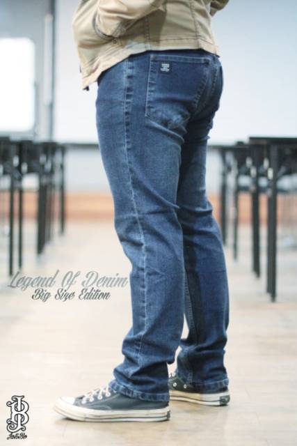 CELANA JEANS PENSIL BIG SIZE - CELANA JEANS BIG SIZE - CELANA PRIA BIG - BISA BAYAR DI TEMPAT/COD