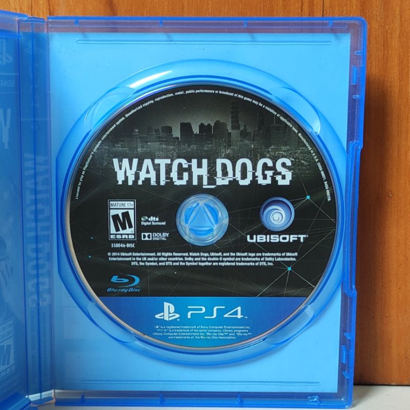 Watch Dogs Ps4 Kaset Watch dogs 1 Ps4 Playstation PS 4 5 WD Watchdog Watch Dog CD BD Game PS4 PS5 watch dogs 2 Region 3 Asia reg Games Ps4 Ps5 legion wd2 dogs2 dogs1 hacker petualangan rpg seru original ori bluray disc blu-ray seken second baru watchdogs