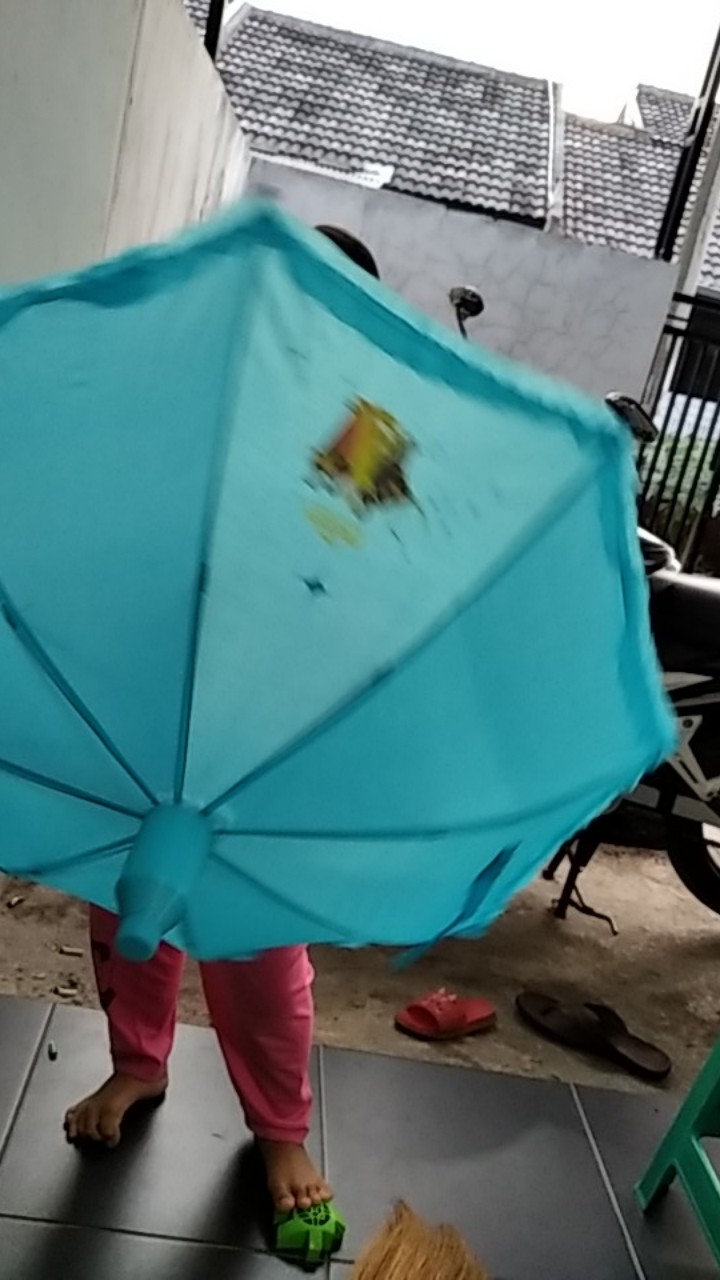Payung Anak Gelas - Buka Otomatis