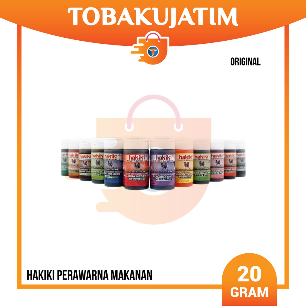 

Pewarna Makanan Hakiki Ayam Sumba 15ml sumbo Food Colouring