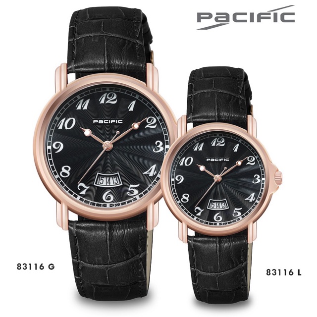 Jam Tangan Couple Pacific 83116 original water resistance