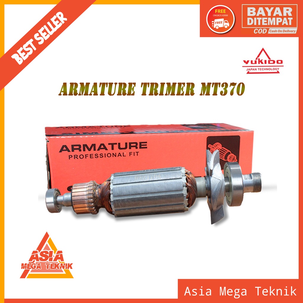Armature angker mesin profil MT370 for trimmer maktec mt 370 mt-370