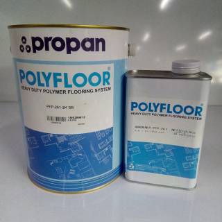  CAT  DASAR PRIMER  LANTAI BETON POLYFLOOR PFP 261 2K WHITE 