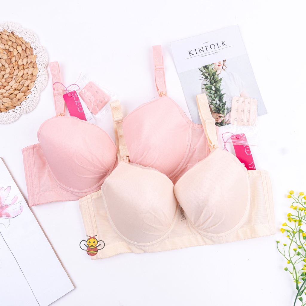 BEE - Bra Bh Menyusui Berkawat Busa Sedang Cup B / Nursing Bra / Maternity Bra 5001