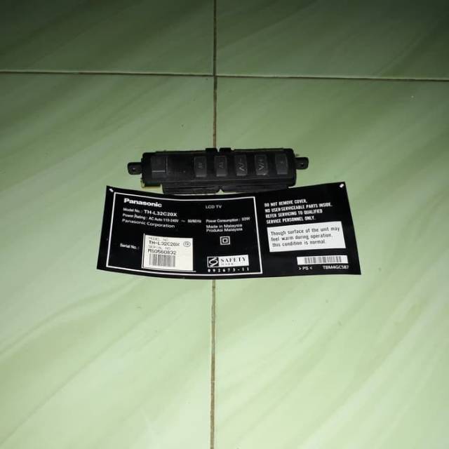 Tombol Panasonic THL32C20X L32C20X 32C20X