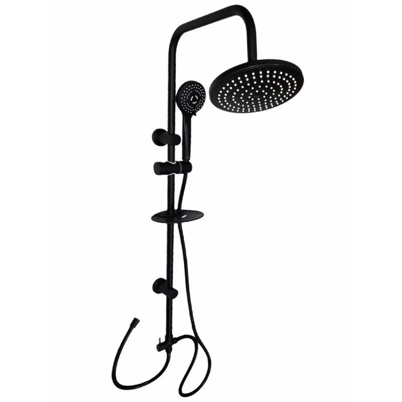 SHOWER TIANG MINIMALIS HITAM DOP ERNESTO STANDING SHOWER MANDI