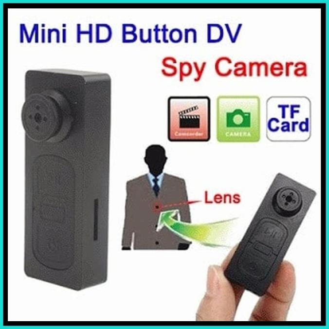 Spy Cam Model Kancing Baju - Small Kamera Pengintai Mini 918