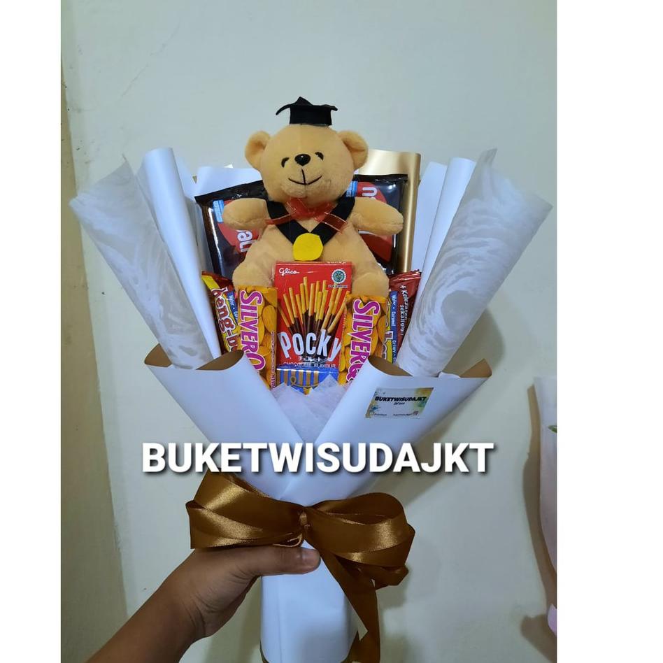 

♬ Bucket Snack dan boneka murah 65K/ bucket wisuda / bucket flower / bucket uang / bucket snack ✫