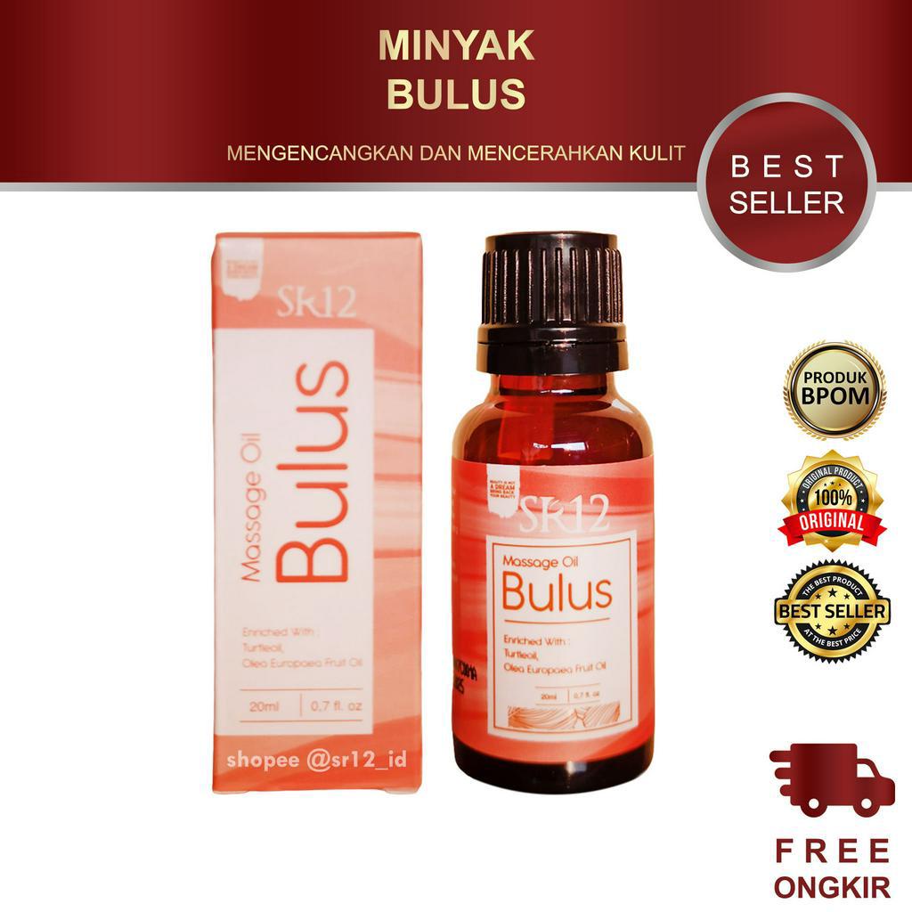 MINYAK BULUS SR12 / MINYAK BULUS WANGI ASLI BPOM / UNTUK SELULIT / STRETCH MARKS