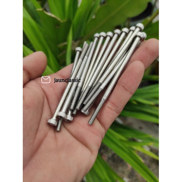 baut L dinamo starter stainless steell / baut l dinamo stater stenlis mp tiger megapro