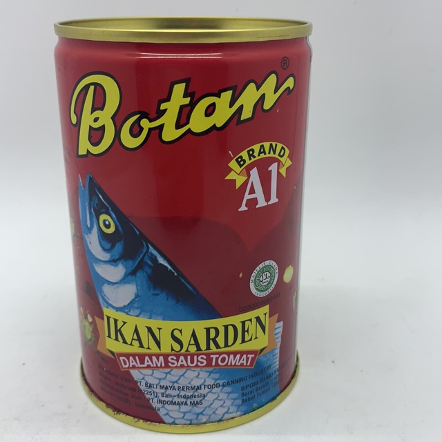 Botan Sarden Saus Tomat 425gr Kaleng