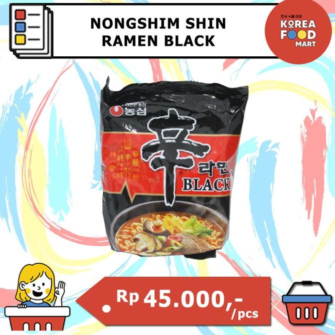 

Promo Awal tahun NONGSHIM SHIN RAMEN BLACK / MIE INSTAN KOREA Promo Awal tahun