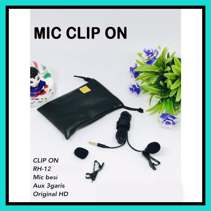 NA - Clip On Mic Jack 3,5mm Premium Mic Kabel 150cm Rh12