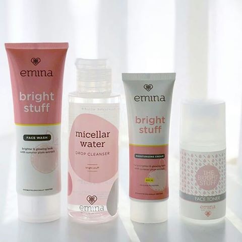 Paket EMINA Bright Stuff Series 4 in 1