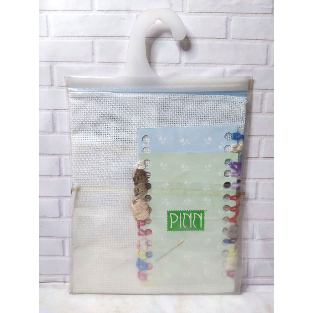 Paket DIY Craft Sulam Kristik Strimin Ori PINN 31-W Hello Baby Bayi