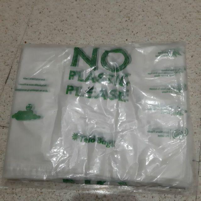 Kantong (24x39cm) Ramah Lingkungan Dari Singkong - Produk Indonesia