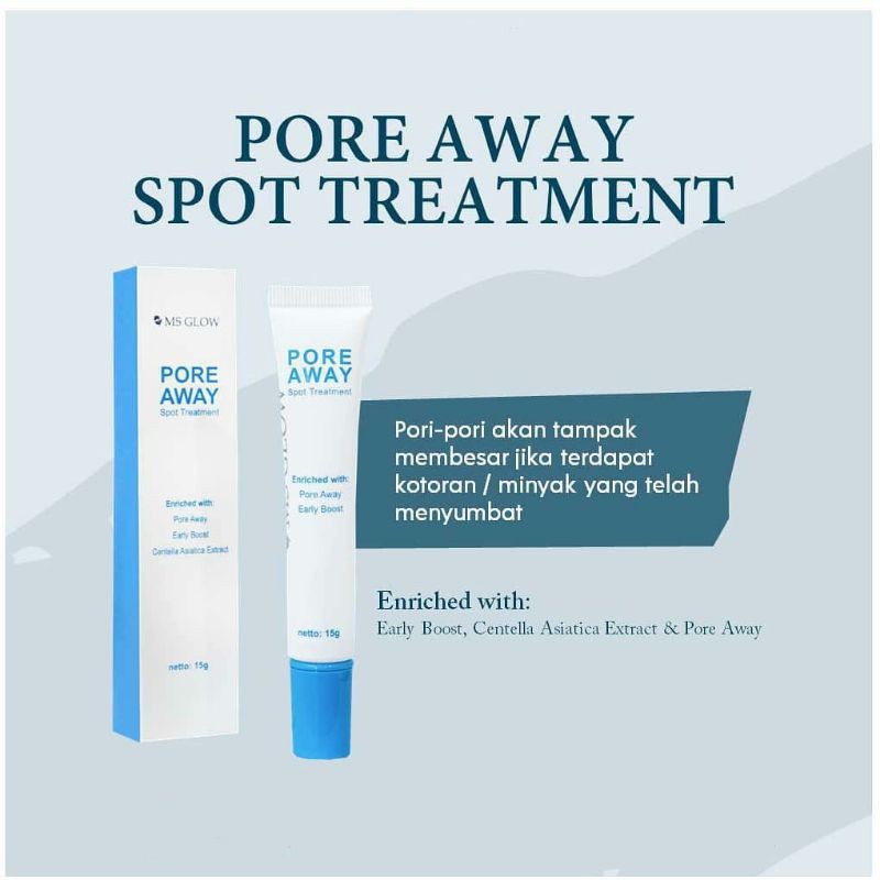 PORE AWAY SPOT TREATMENT MS GLOW/ MS GLOW PORE AWAY TREATMENT