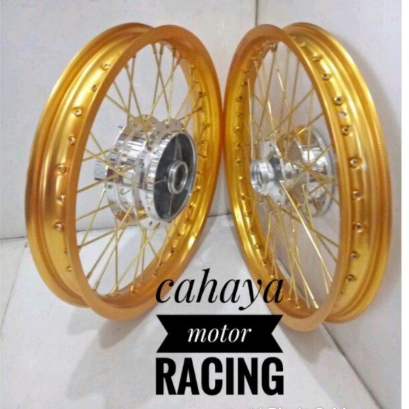 Velg Rossi Paket Vixion New - NVL  - Tromol Jari Velg Rossi Ring17 Uk 160 - 185