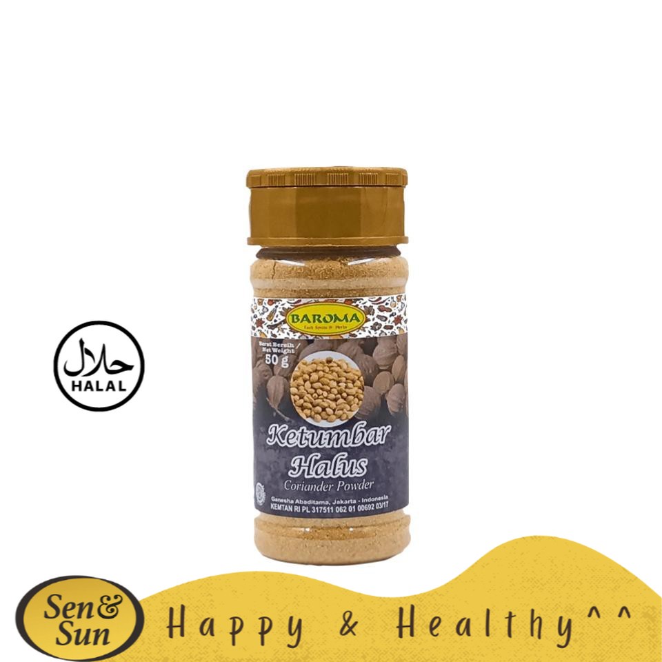 

Sen&Sun Ketumbar Halus 50 gr