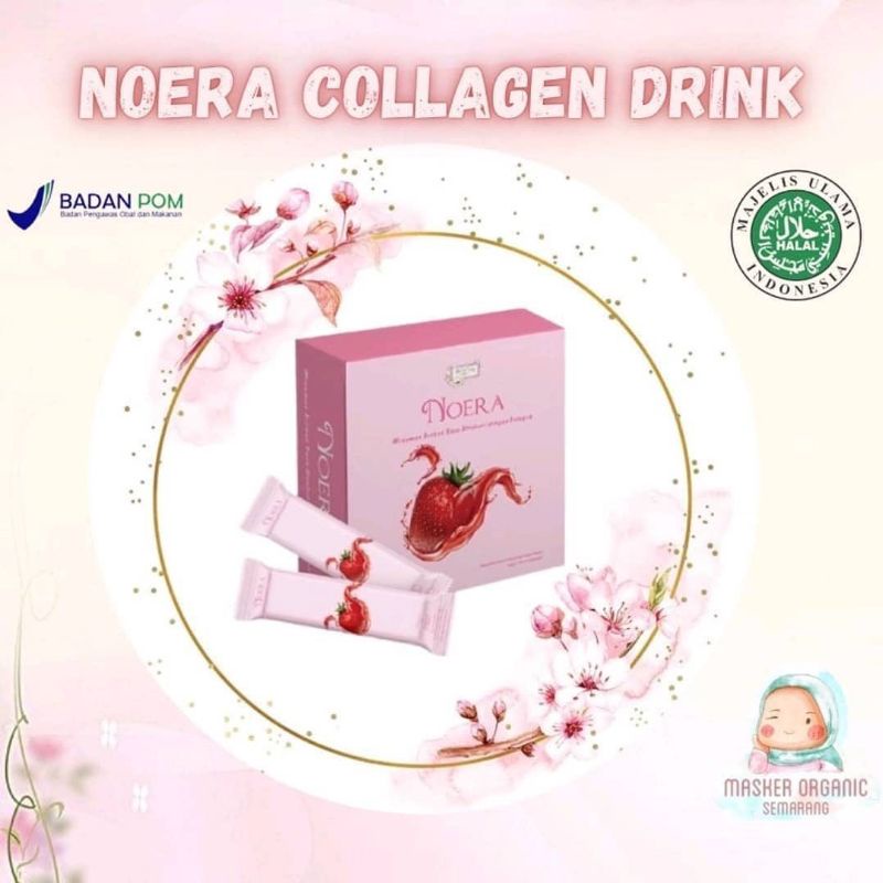(READY STOCK SIAP KIRIM‼️)NEW FORMULA NOERA COLLAGEN DRINK BPOM DAN ORIGINAL •SUPLEMEN PEMUTIH KULIT
