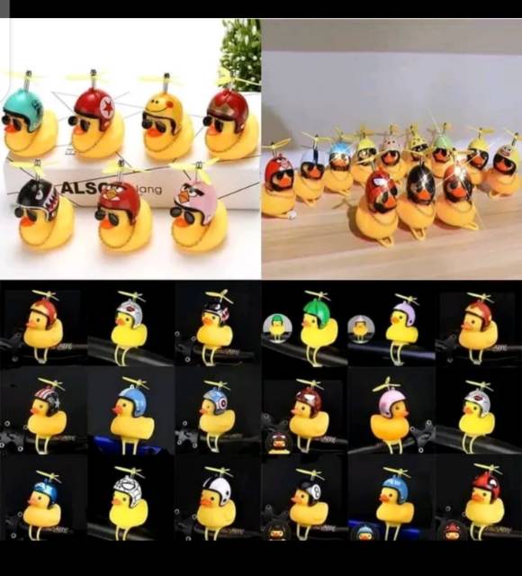 Best Seller Bebek Helm Berbaling Pajangan Untuk Mobil Dan Motor Lampu Led