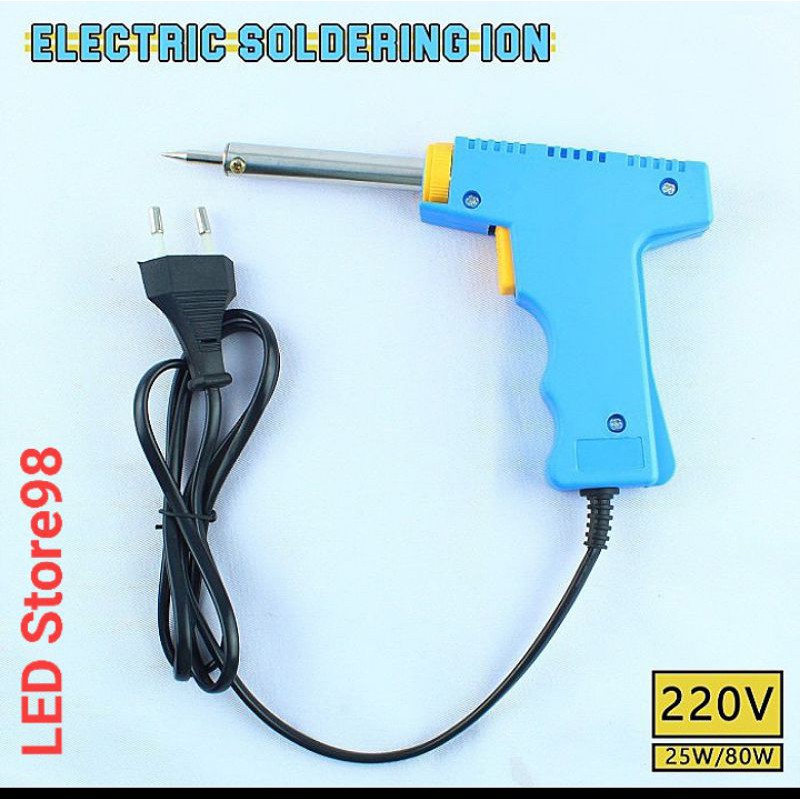 Solder Listrik model Tembak 25/80 Watt voltase 220 cepat panas