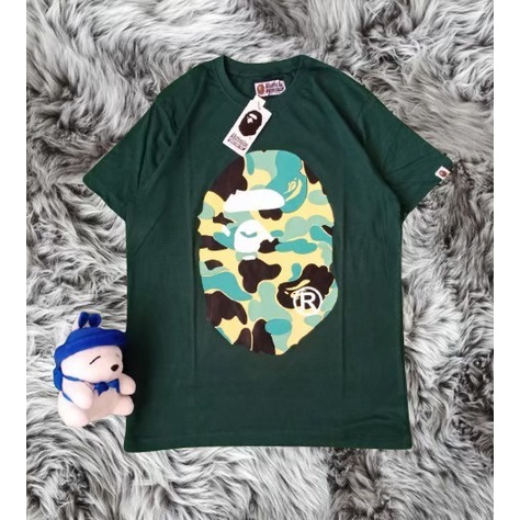 Kaos Bape Camo / Tshirt Bape - Full Tag & Label