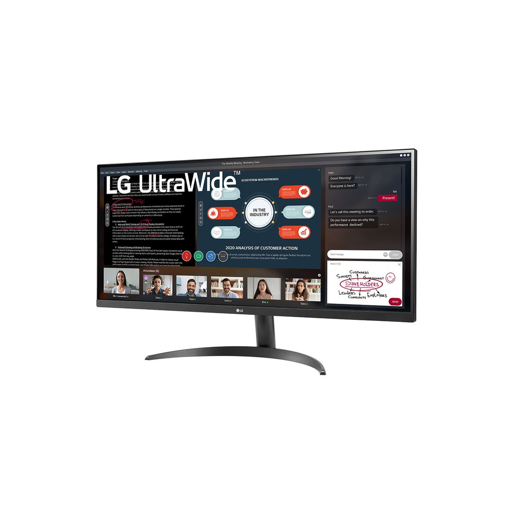 LG 34WP500-B 34'' 21:9 UltraWide™ Full HD IPS Monitor with AMD FreeSync™