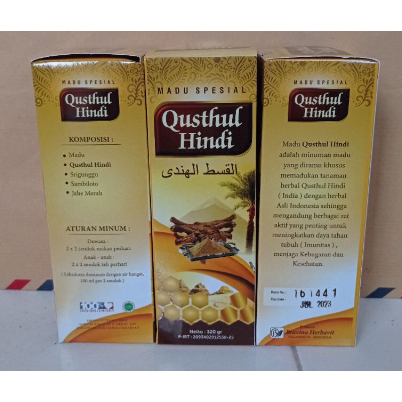 

MADU BRAVINA QUSTHUL HINDI/MENGOBATI RADANG DAN DEMAM