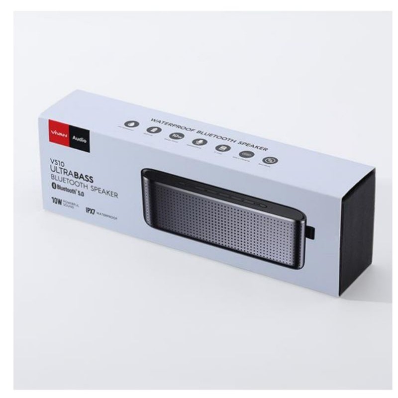SPEAKER BLUETOOTH SPEAKER VIVAN VS10 SPEAKER WATER PROOF IPX7