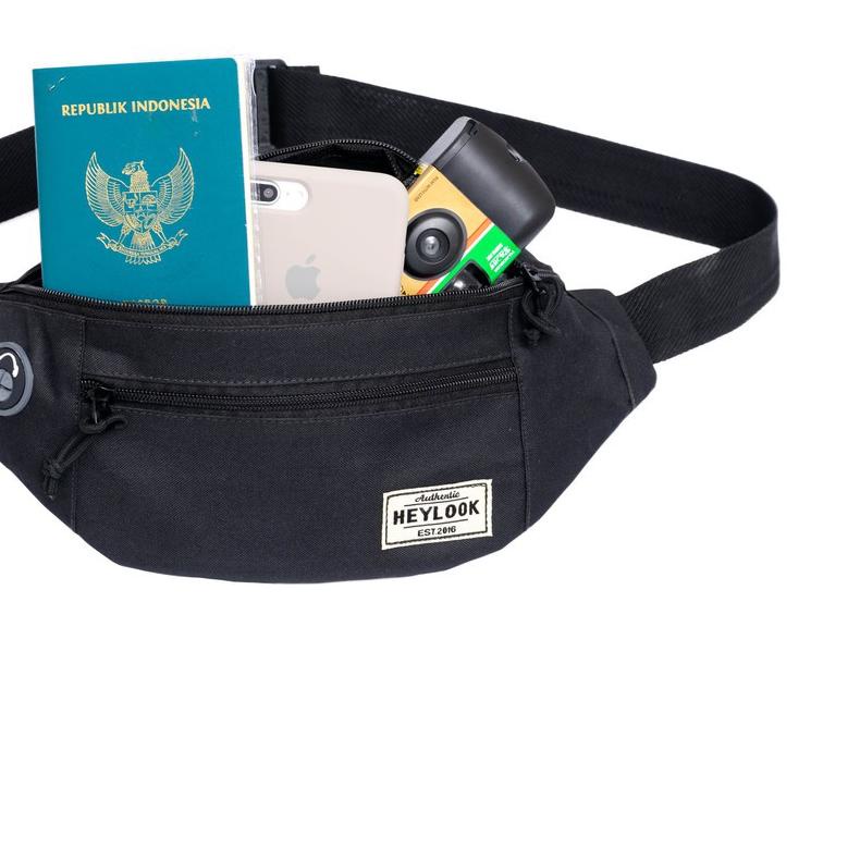 ☞ Tas Selepang Pria WaistBag Alva Tas Pinggang pria Original Casual Distro Premium ♫