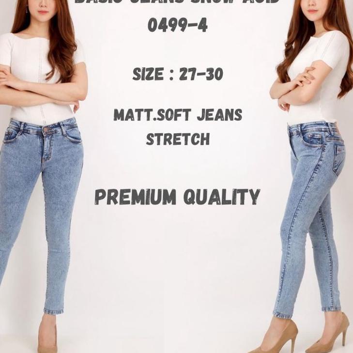 WGD.10Jn22a– Celana jeans wanita /Soft jeans skinny/ Prada Milano