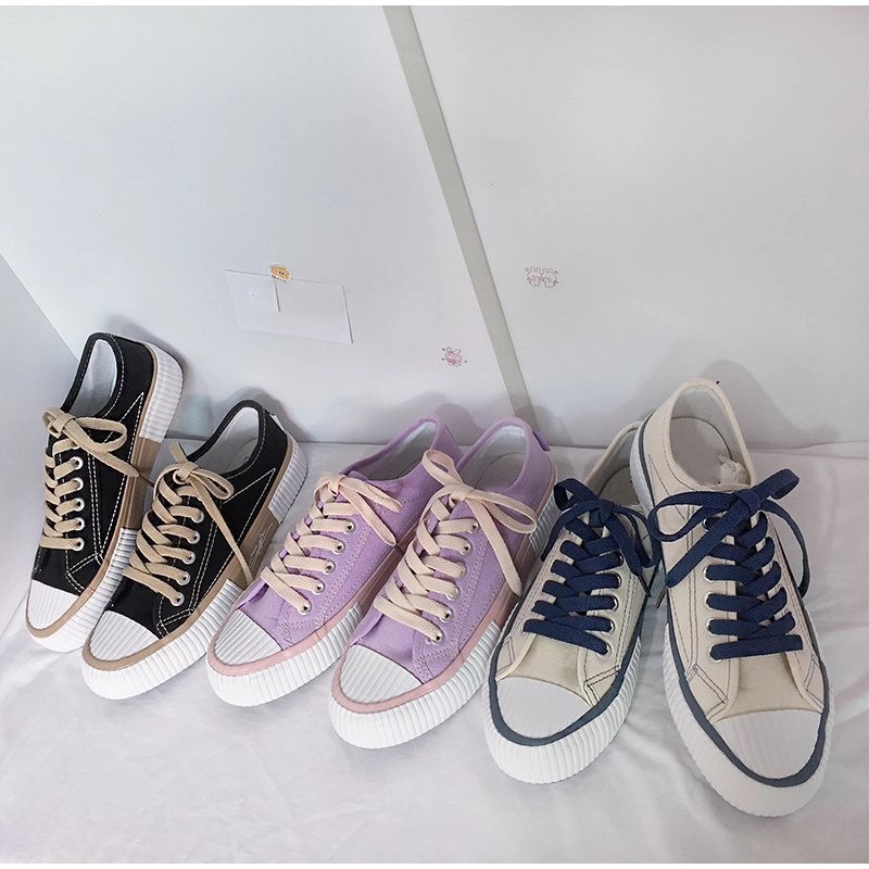 RYX - Signed Biscuit Sepatu Sneakers Canvas Wanita Fashion Casual - Ori Import