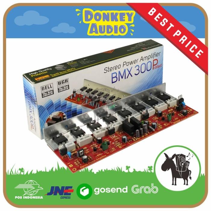 KIT BMX 300 DENGAN PROTECT POWER AMPLIFIER STEREO BELL BGR