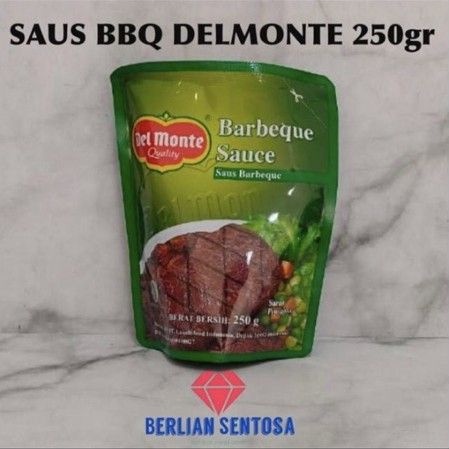 

Delmonte saus/sauce BBQ pouch 250gr Barbeque Gojek Grab