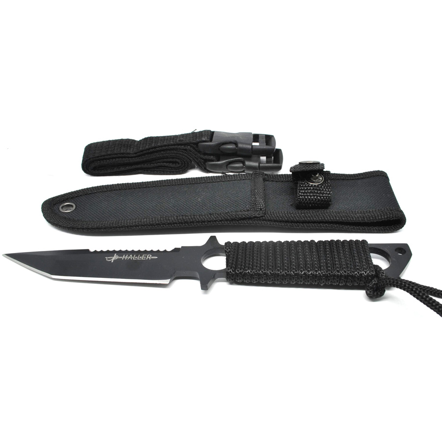 KNIFEZER Haller Pisau Tactical Wild Outdoor Survival Tool