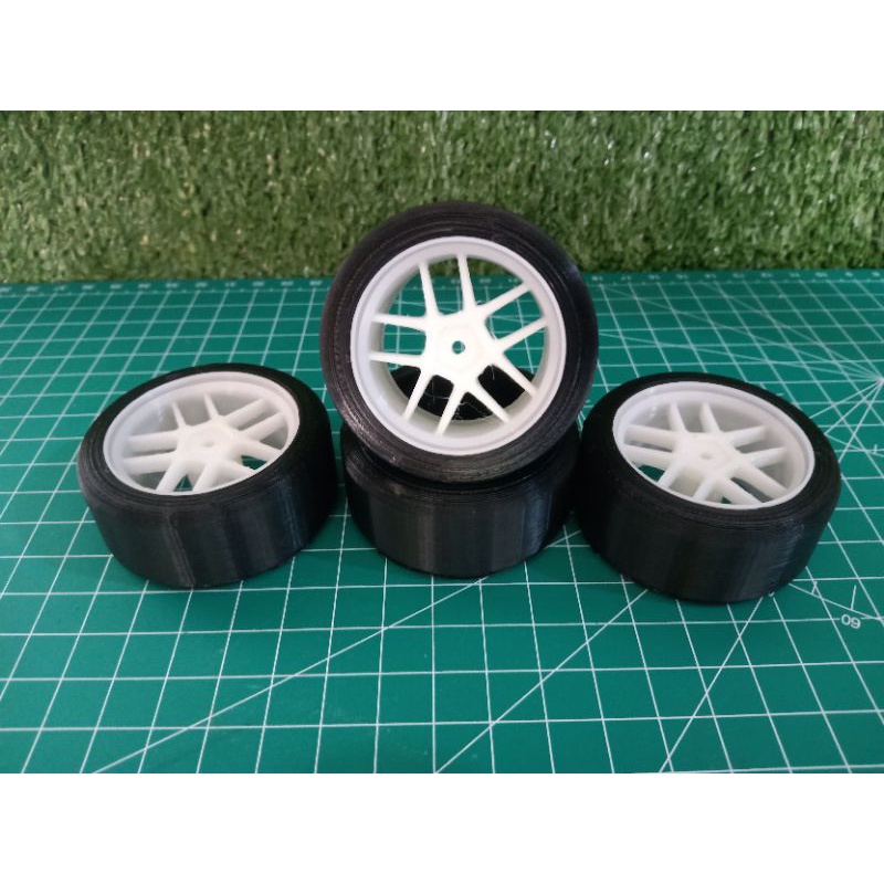 VELG + BAN  wpl d12/d42 lebar 22mm