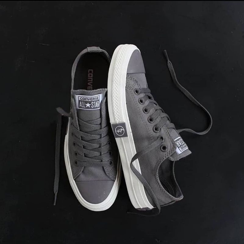 Sepatu Converse CT Underfeated Abu Import Vietnam Sneakers Casual Sekolah Kuliah Kerja Pria Wanita